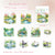 Small Pond Side Seriess Stickers For Decorative Scrapbook Supplies