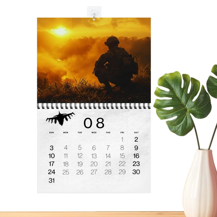 2025 Soldier Lunar Calendar 12 Months Calendars Office Desktop Decoration