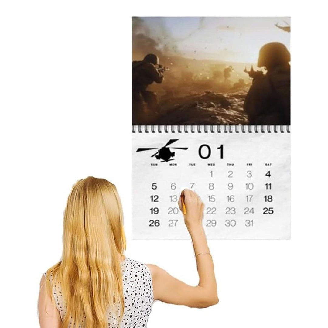 2025 Soldier Lunar Calendar 12 Months Calendars Office Desktop Decoration