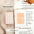 Vintage Patter Wooden Rubber Stamps Floral Grains Set For Craft