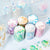 Colorful Bubble Series Scrapbook PET Loop Tape Journal Decor