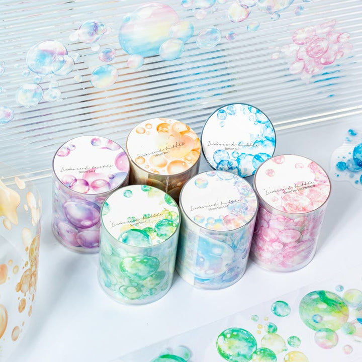 Colorful Bubble Series Scrapbook PET Loop Tape Journal Decor