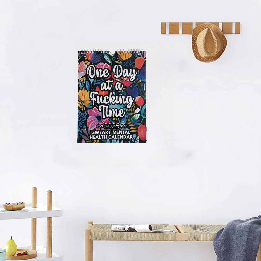 2025 Funny Mental Health Lunar Calendar 12 Months Calendars New Year Gift