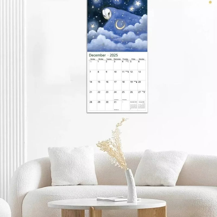 2025 Fairy Tale Forest Lunar Calendar 12 Months Calendars New Year Gift
