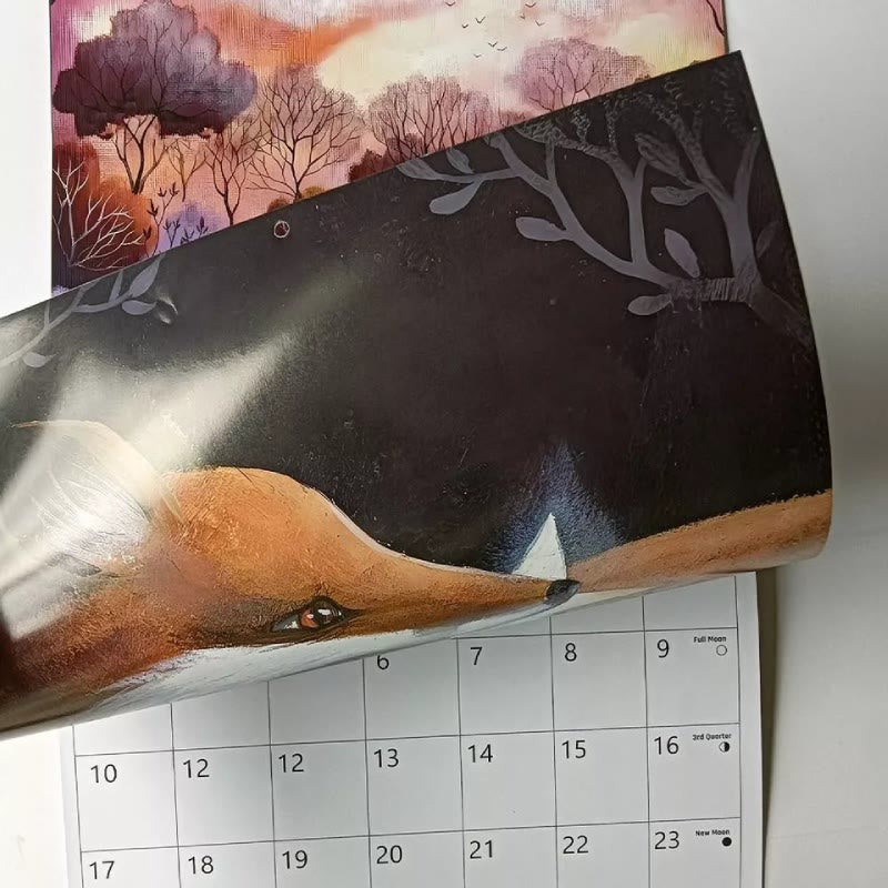 2025 Fairy Tale Forest Lunar Calendar 12 Months Calendars New Year Gift