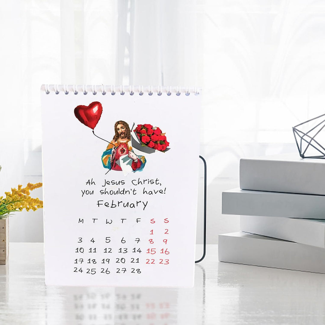 2025 The Jesus Christ Lunar Calendar 12 Months Calendars New Year Gift