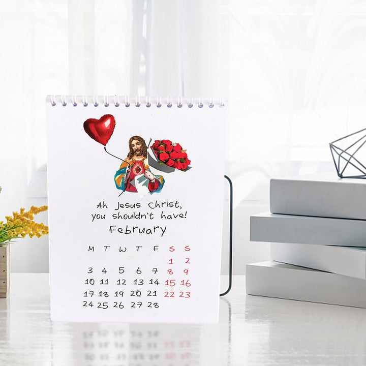 2025 The Jesus Christ Lunar Calendar 12 Months Calendars New Year Gift