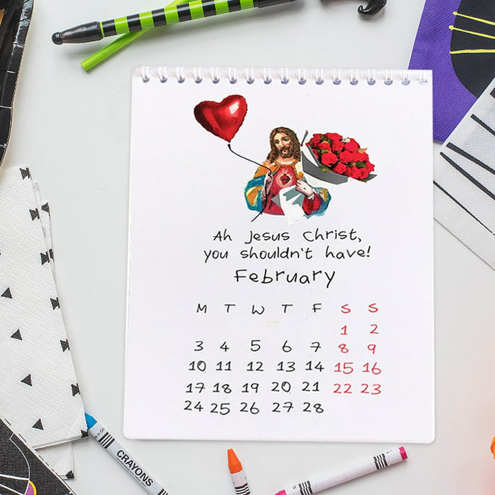 2025 The Jesus Christ Lunar Calendar 12 Months Calendars New Year Gift
