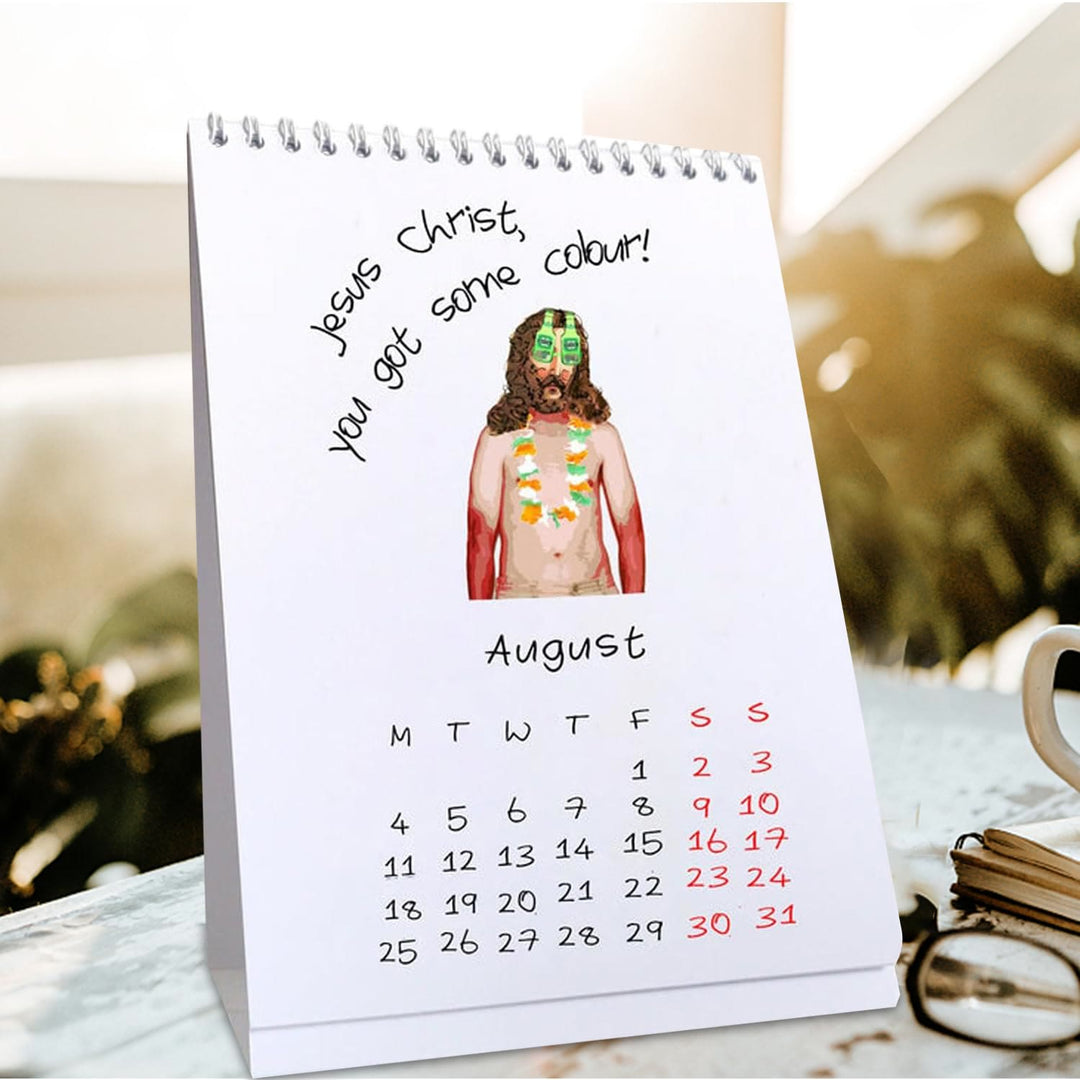 2025 The Jesus Christ Lunar Calendar 12 Months Calendars New Year Gift